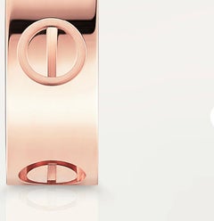 Cartier Love Ring Rose Gold Classic