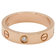 Cartier Love Ring aus Roségold, Größe 56