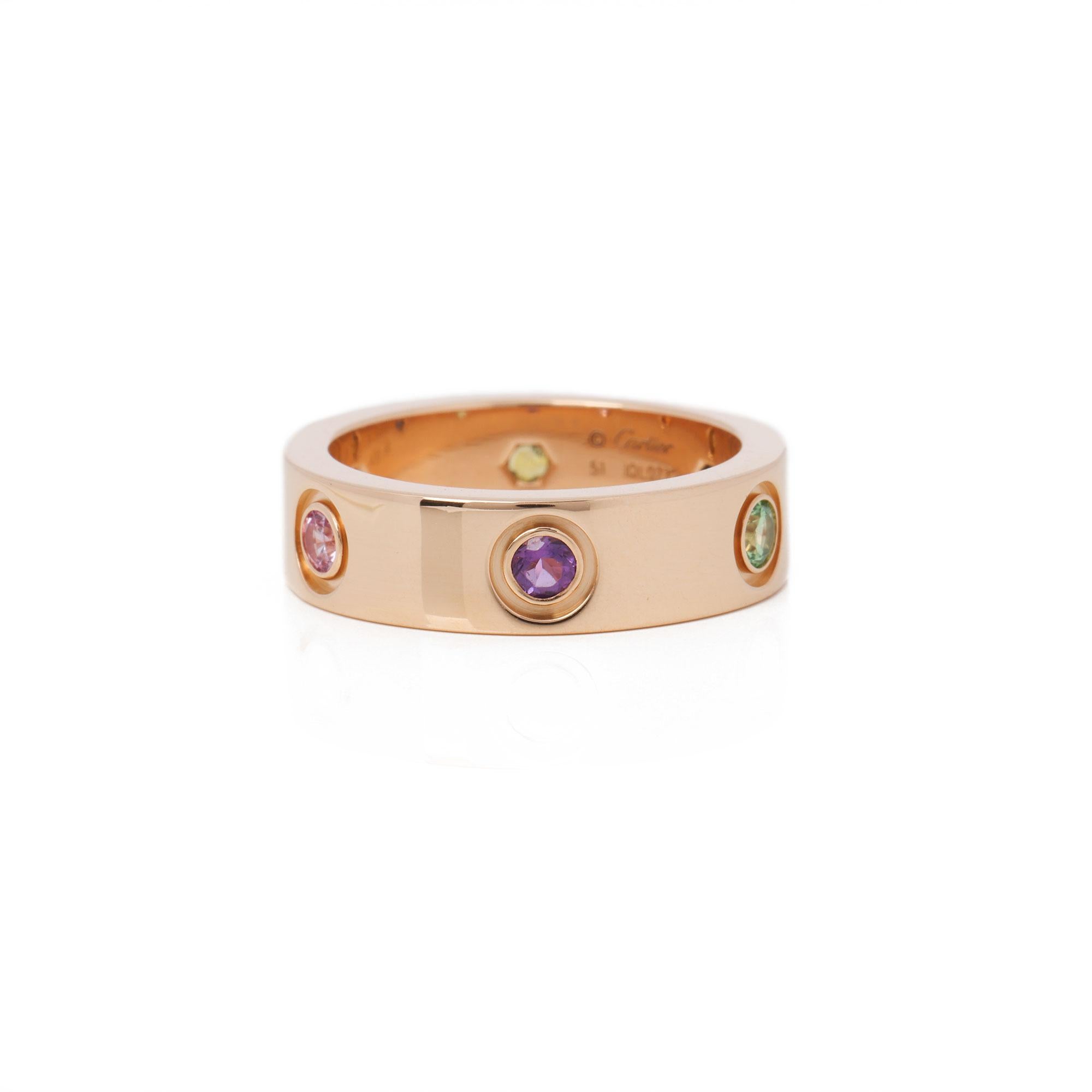 love ring rose gold