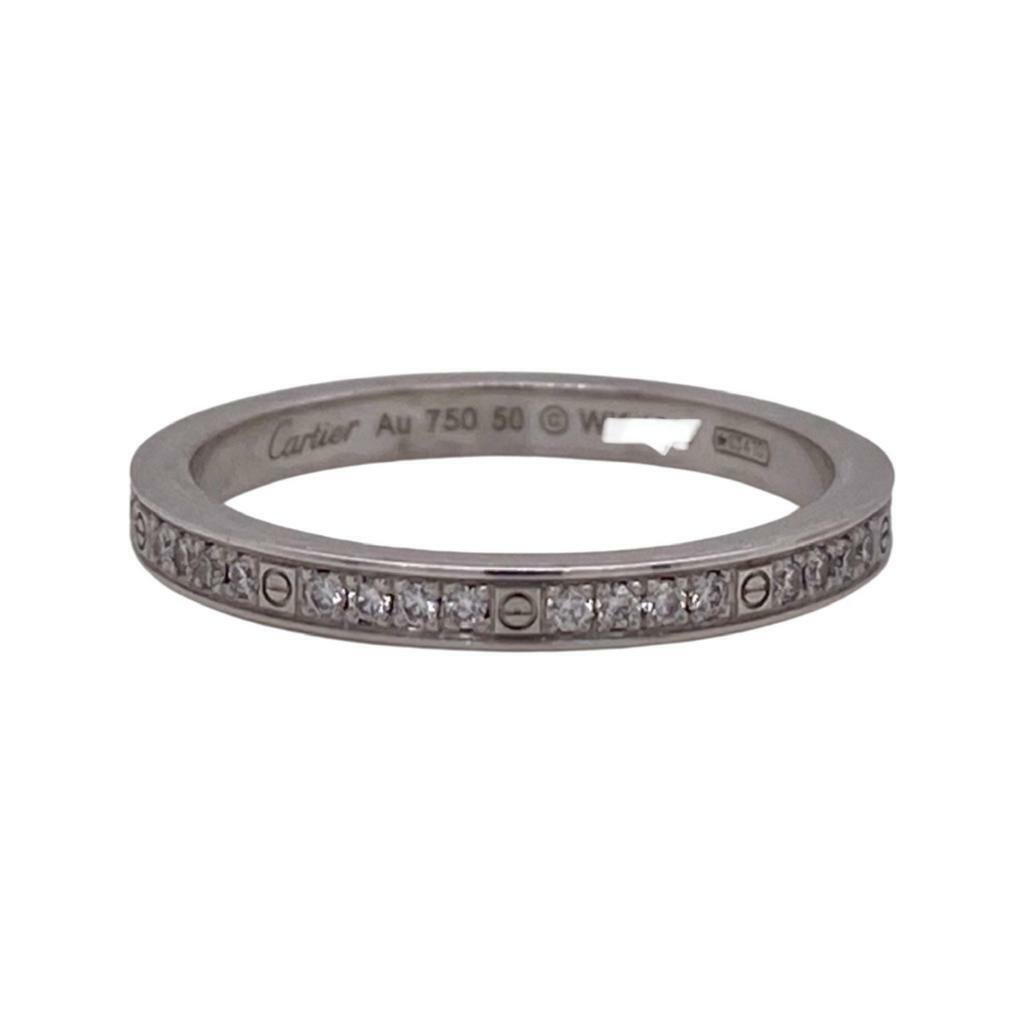black cartier love ring
