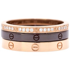 Cartier white gold and ceramic cordon love bracelet – Beccas Bags