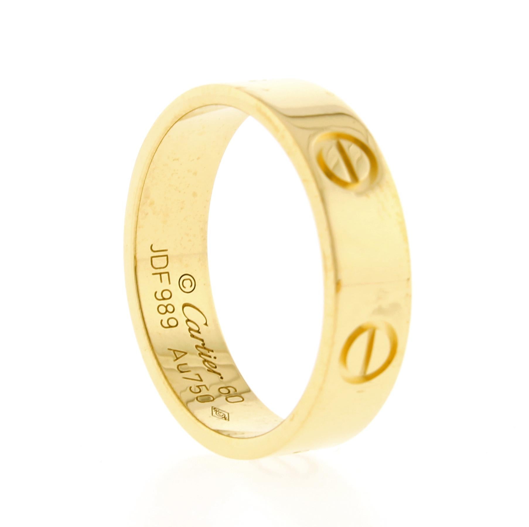 Cartier Love Ring at 1stDibs