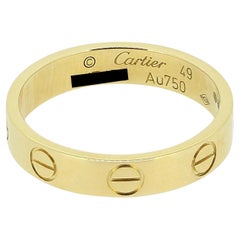 Cartier LOVE Ring Size J (49)