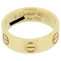 Used Cartier LOVE Ring Size L 1/2 (52)
