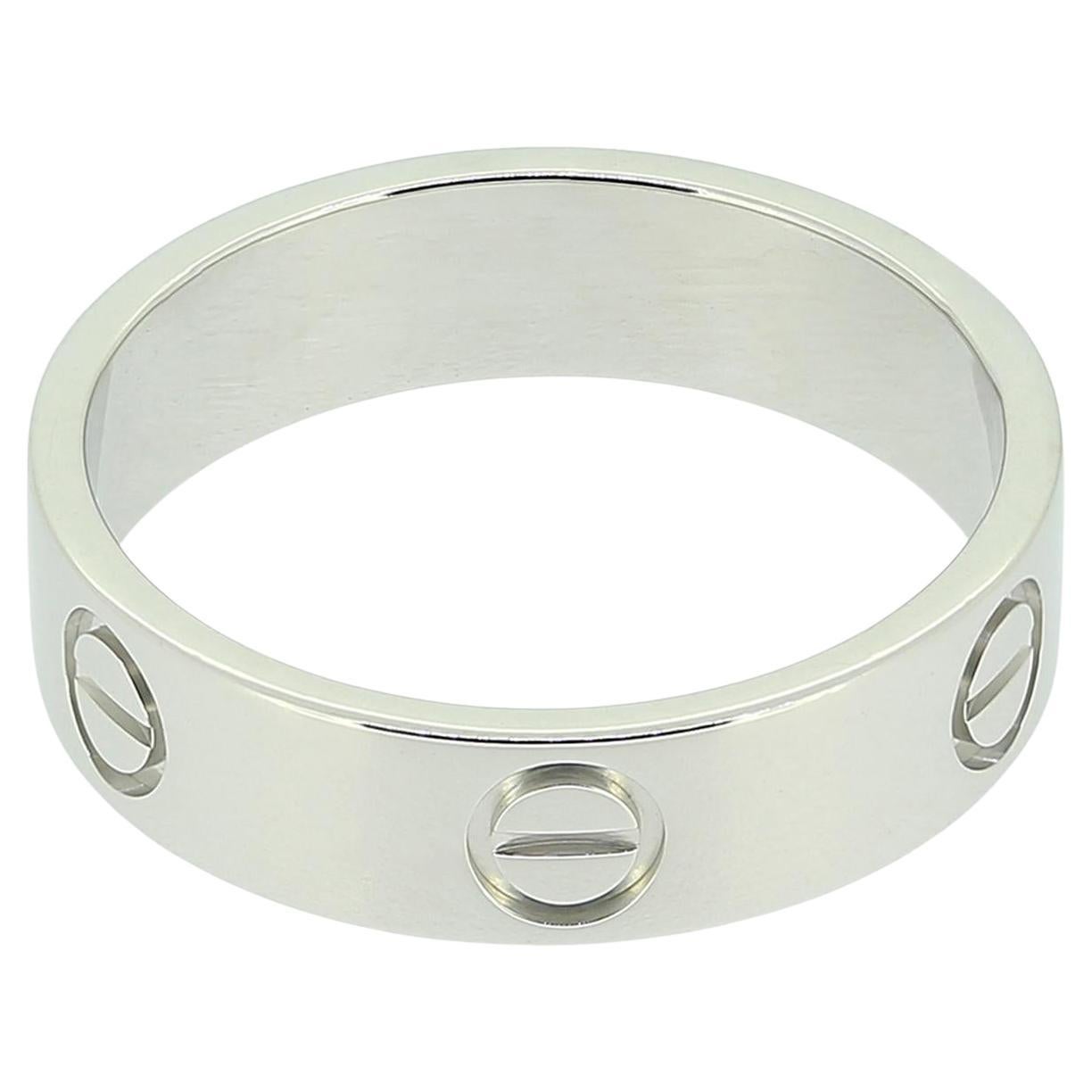 Cartier LOVE Ring Größe Q (58)