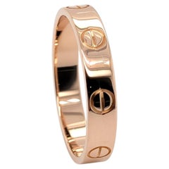 Cartier "Love" Ring (Small) in 18k Rose Gold - Size 5