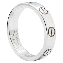 Cartier Love ring white gold 3.6mm model number B4085152