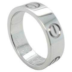 Cartier Love ring White gold 5.5mm model number B4084752