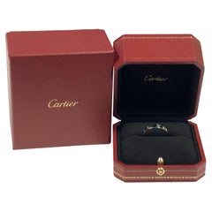 Cartier Love Ring White Gold Band Ring