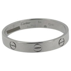 Cartier Love Ring White Gold Small Model - size 64