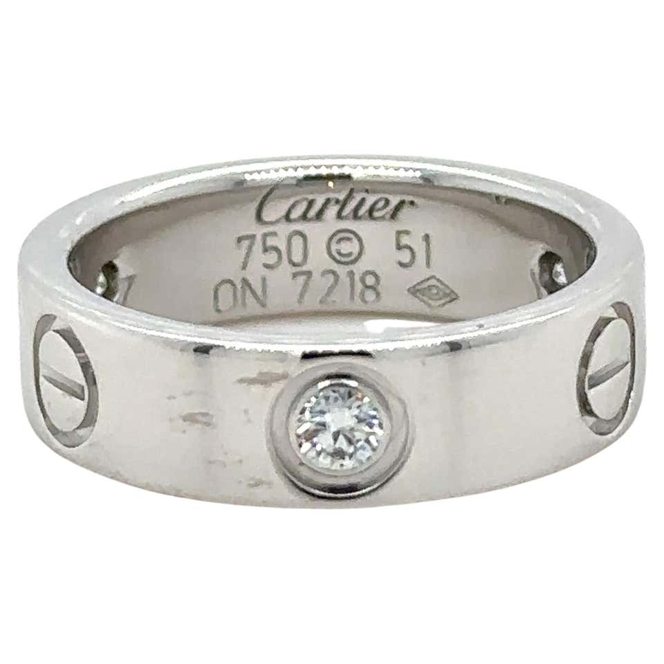 How Many Carats Is Cartier Love Bracelet Cartier Love Bracelet at 1stDibs | love bracelet small model 6 diamonds