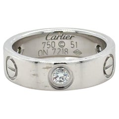 Cartier Love Ring with 3 Diamonds