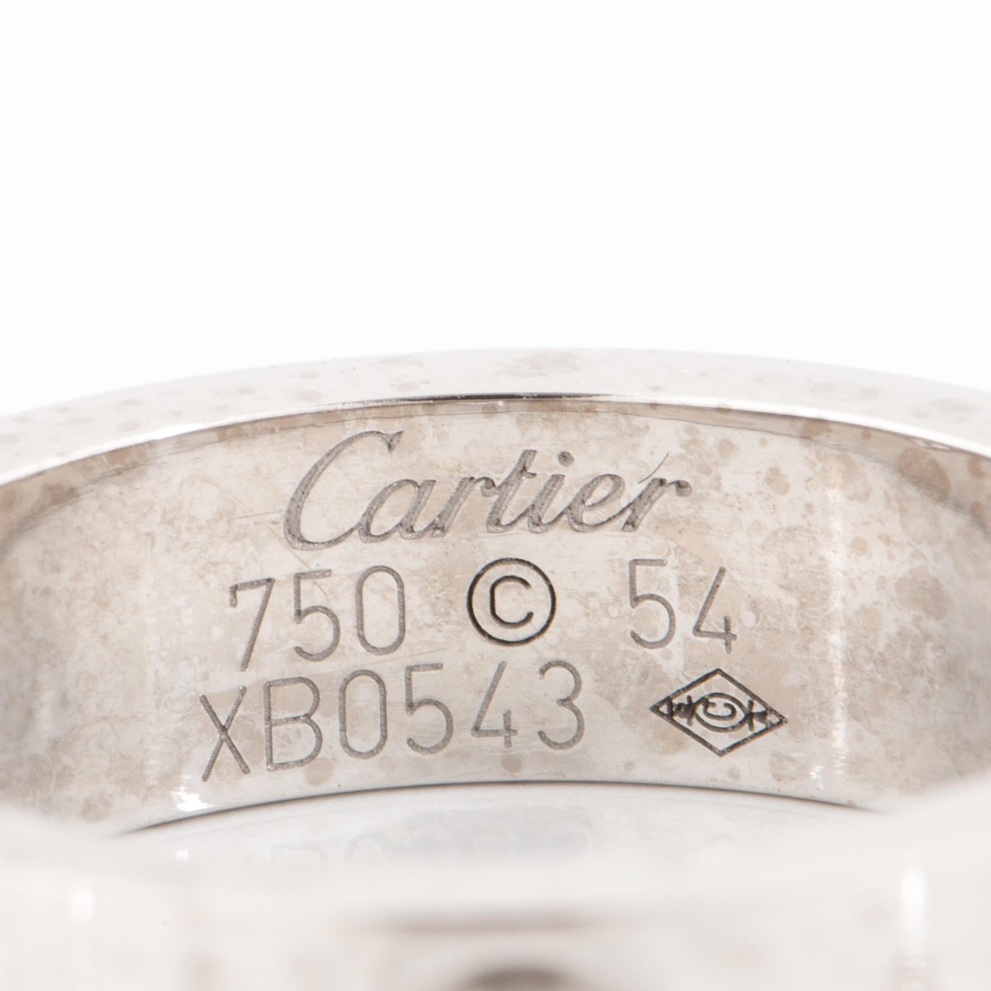 cartier 750 ring 52833a