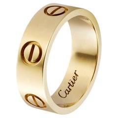 Cartier Love Ring Gelbgold Classic Modell Größe 58 Verlobungsring