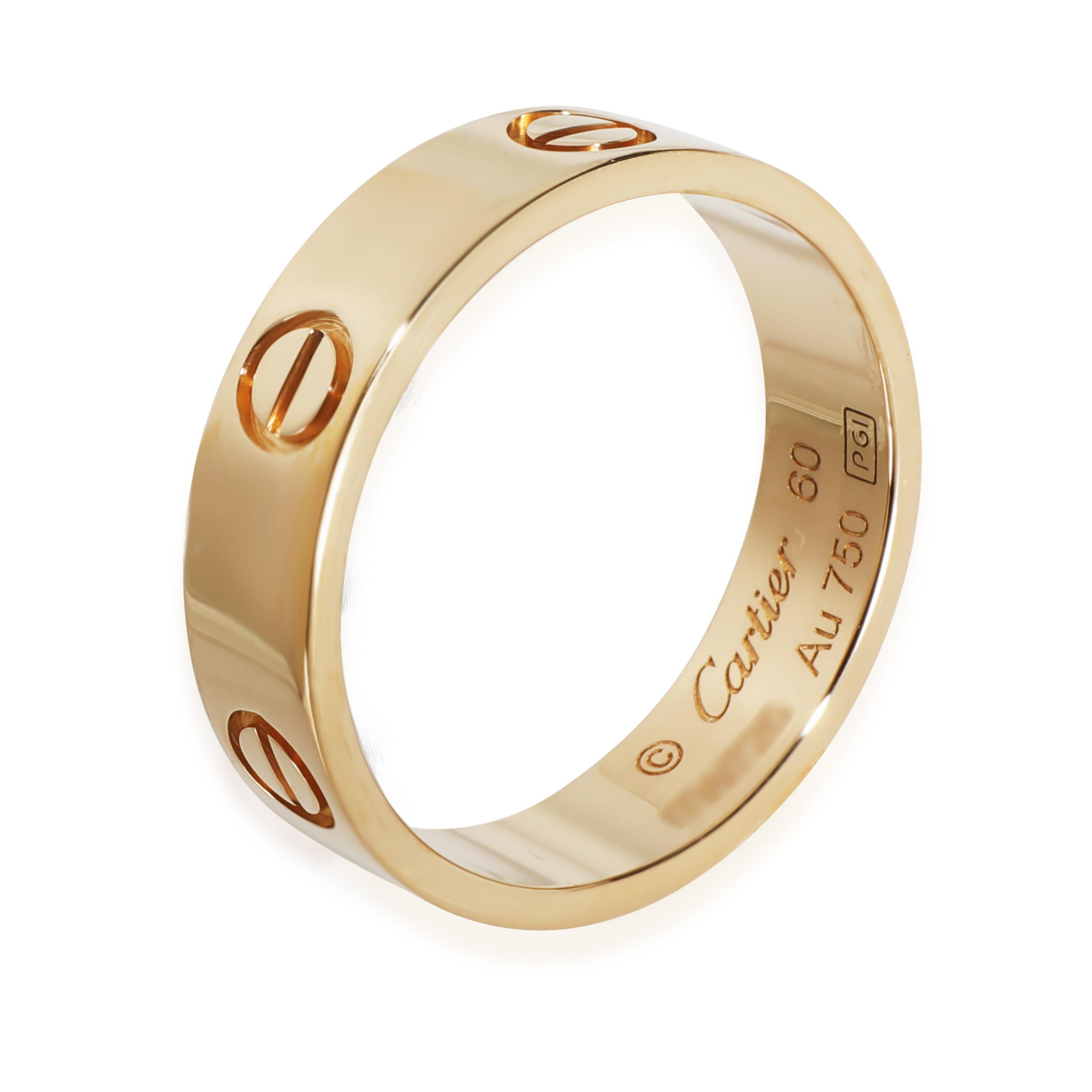 Anillo Amor Cartier (Oro Amarillo) en Excelente Estado en New York, NY