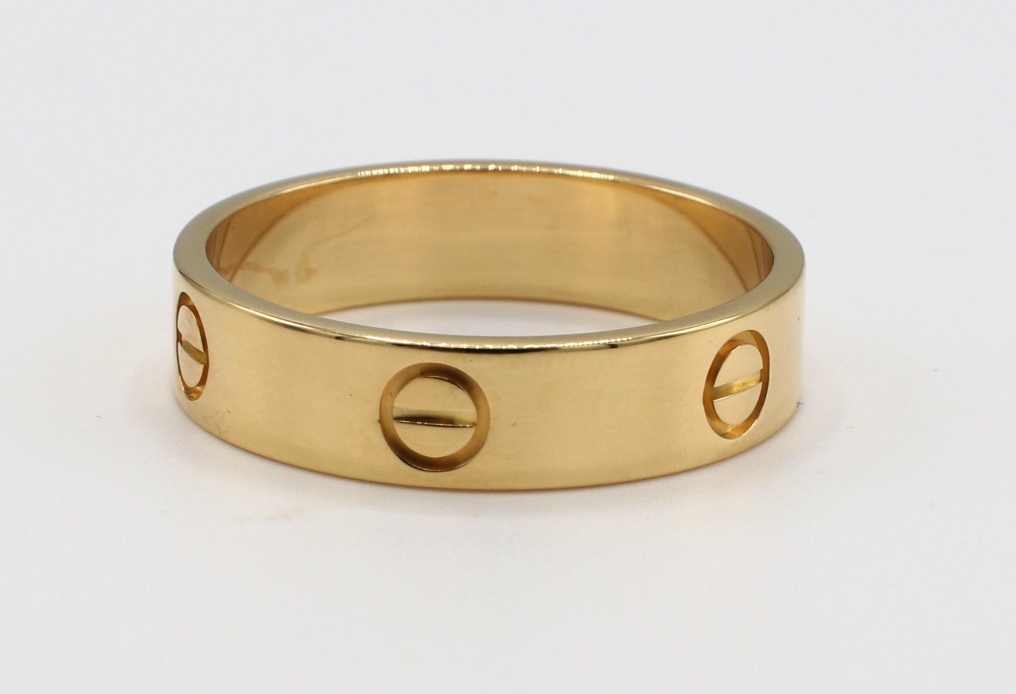 cartier 585 ring