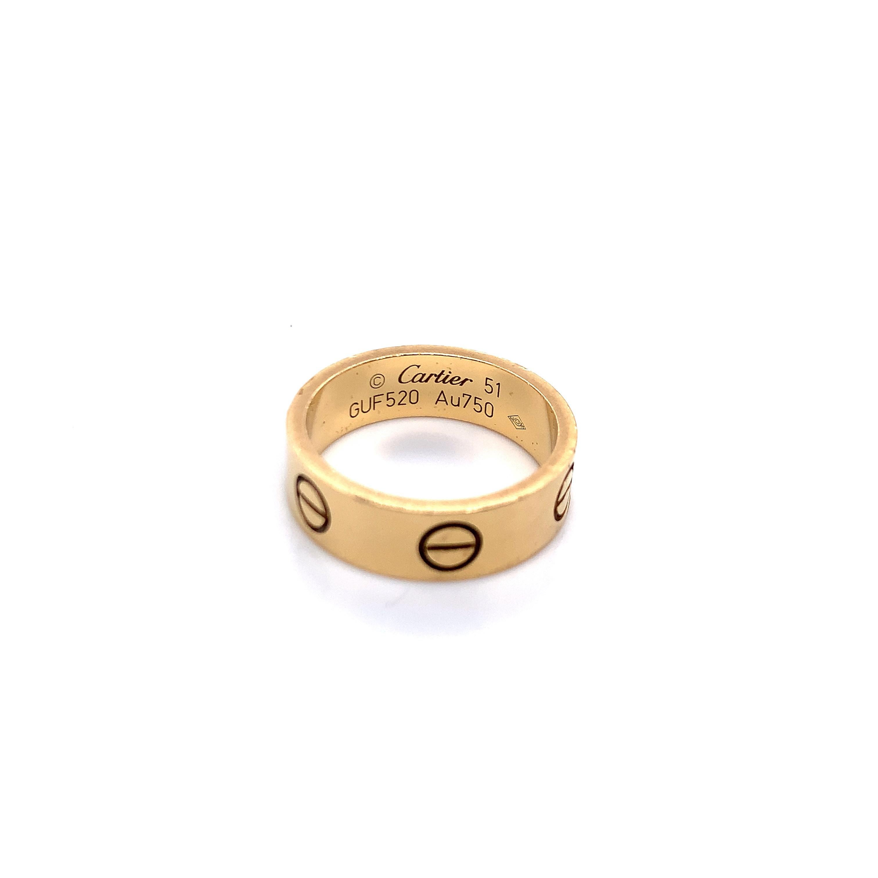 cartier love ring fake