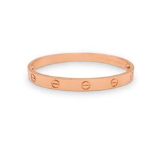 Cartier Love Rose Gold Bracelet