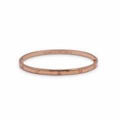 Cartier Love Rose Gold Bracelet, Small Model