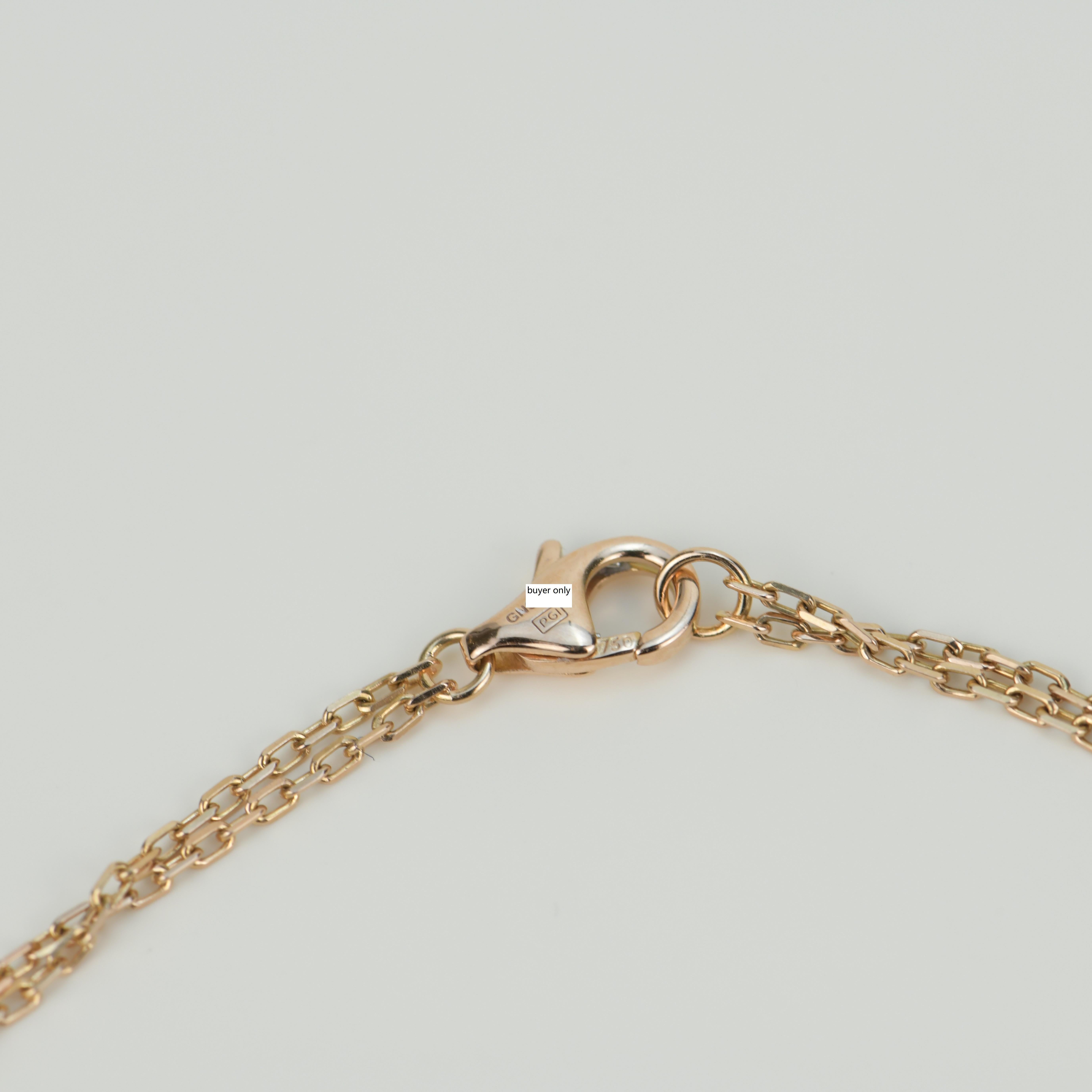 Cartier Love Rose Gold Diamond Bracelet 2