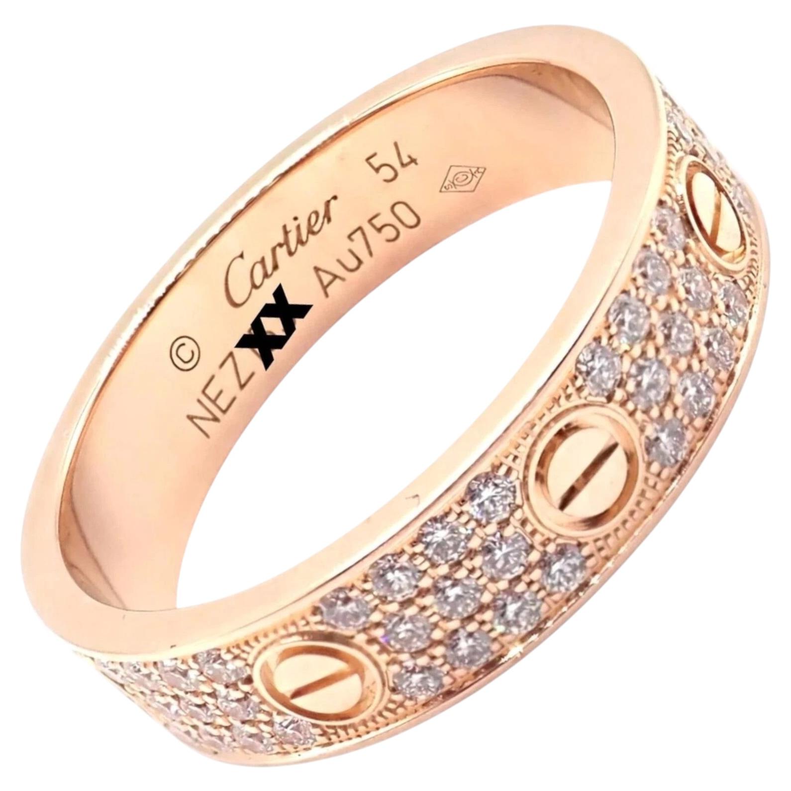What is the meaning of the Cartier Love ring?
