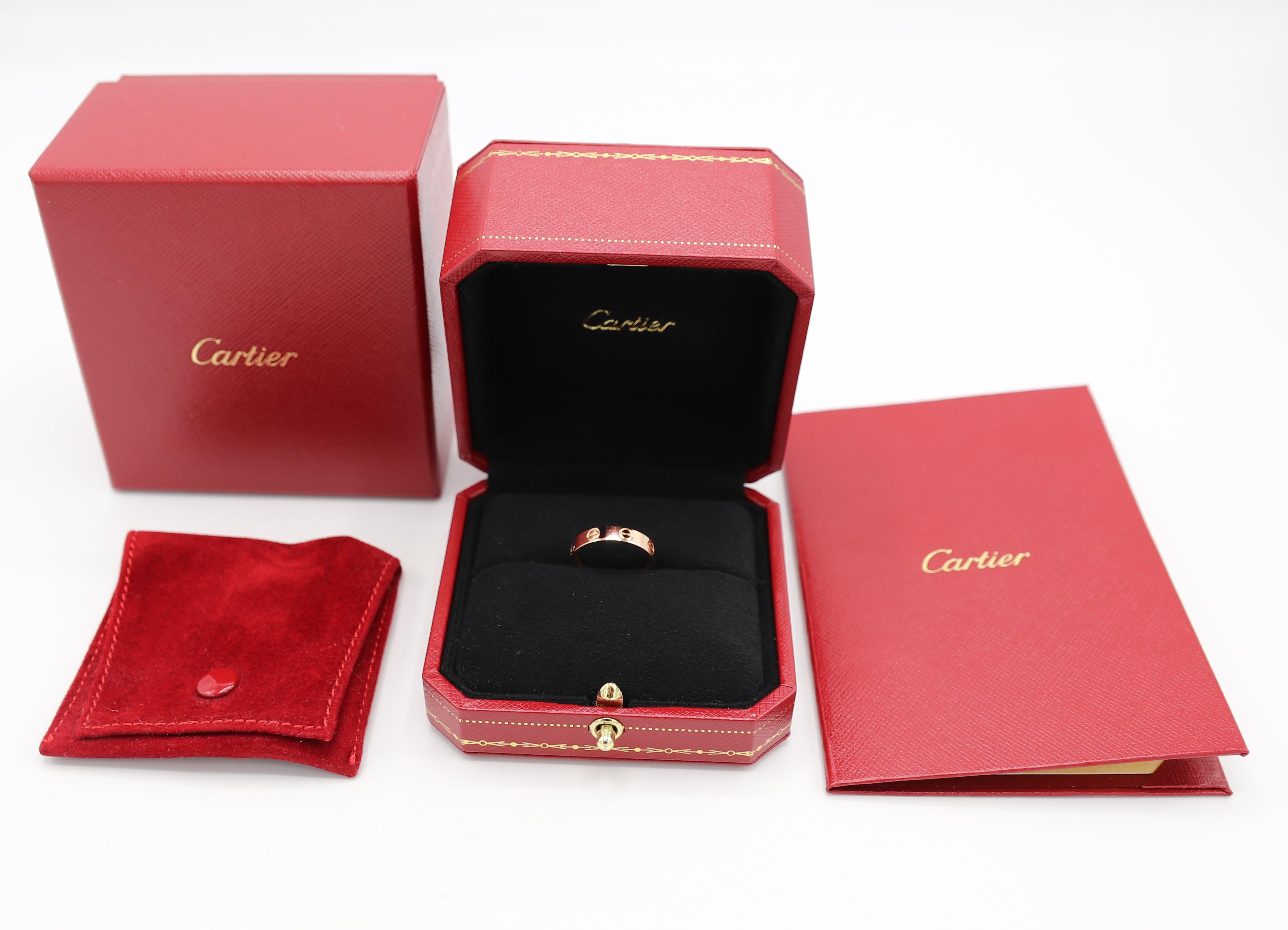 cartier 585 ring