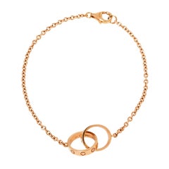 Cartier Love Screw Motif 18K Rose Gold Bracelet