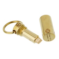 Retro Cartier Love Screwdriver Yellow Gold Pendant