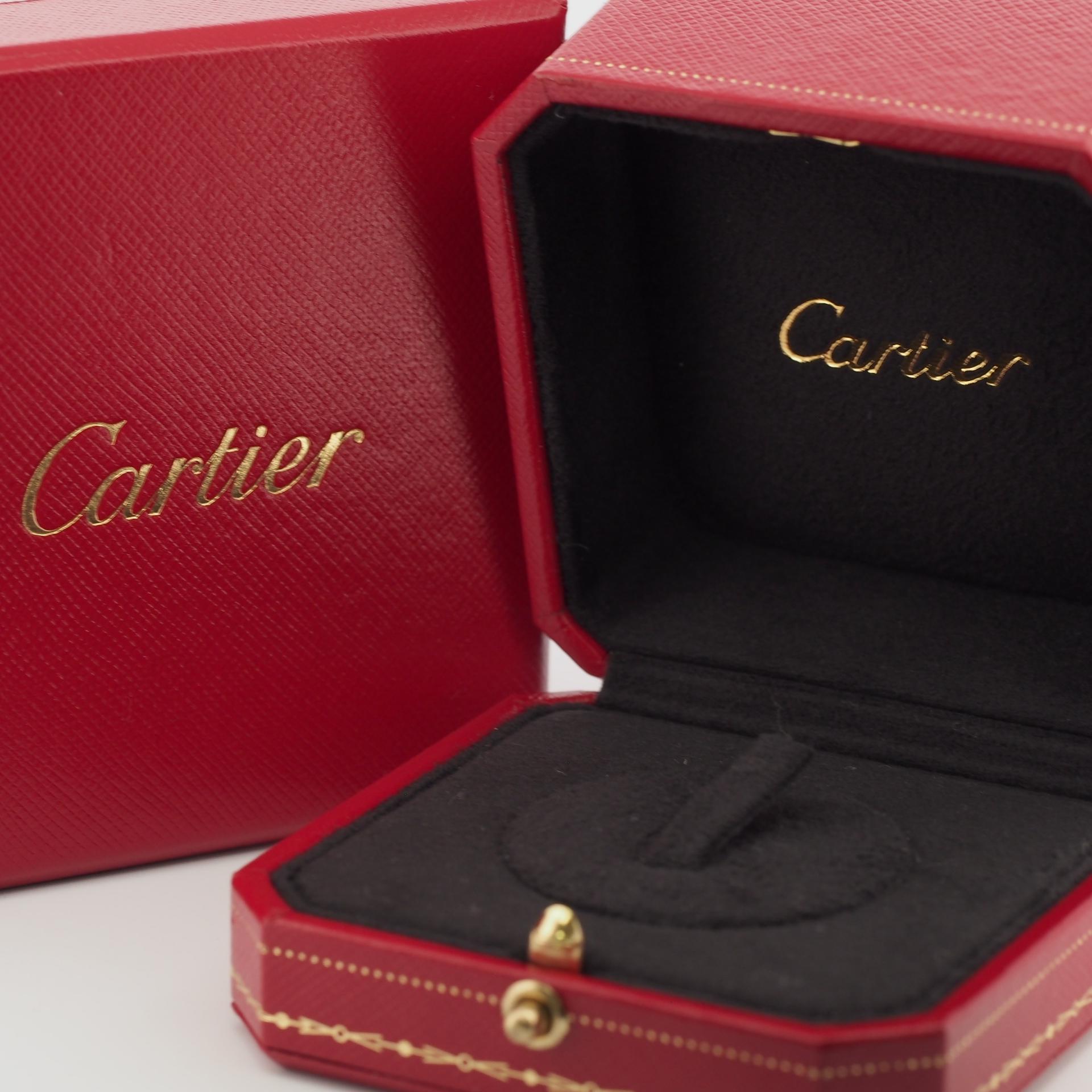 Cartier Love Secret Ring Rose & White Gold 53 Limited Edition 1