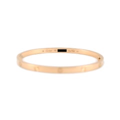 Cartier Love Small Model 18K Yellow Gold Bangle Bracelet