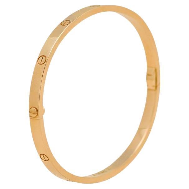 Bracelet Cartier Love Small Model Taille 17 Or jaune 18K