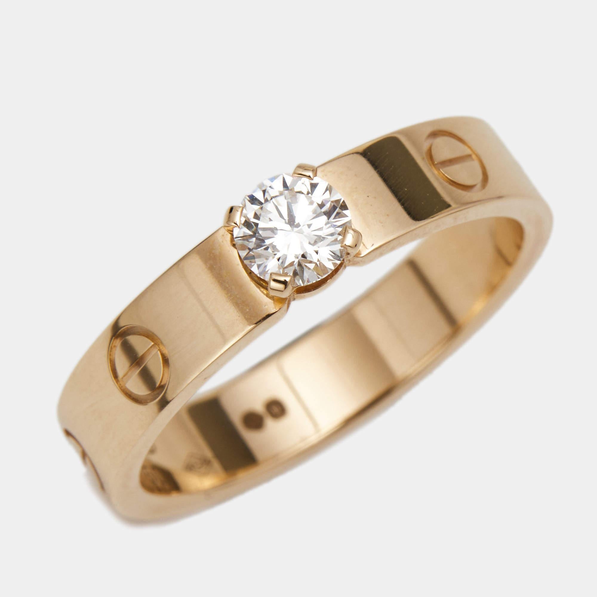 cartier love ring size 54