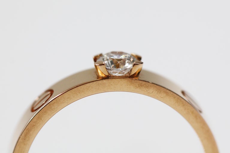 cartier love solitaire price