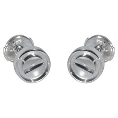 Cartier Love Stud Earrings in 18k White Gold