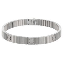 Cartier Love Unlimited 18 kt White Gold Size 18 Bracelet