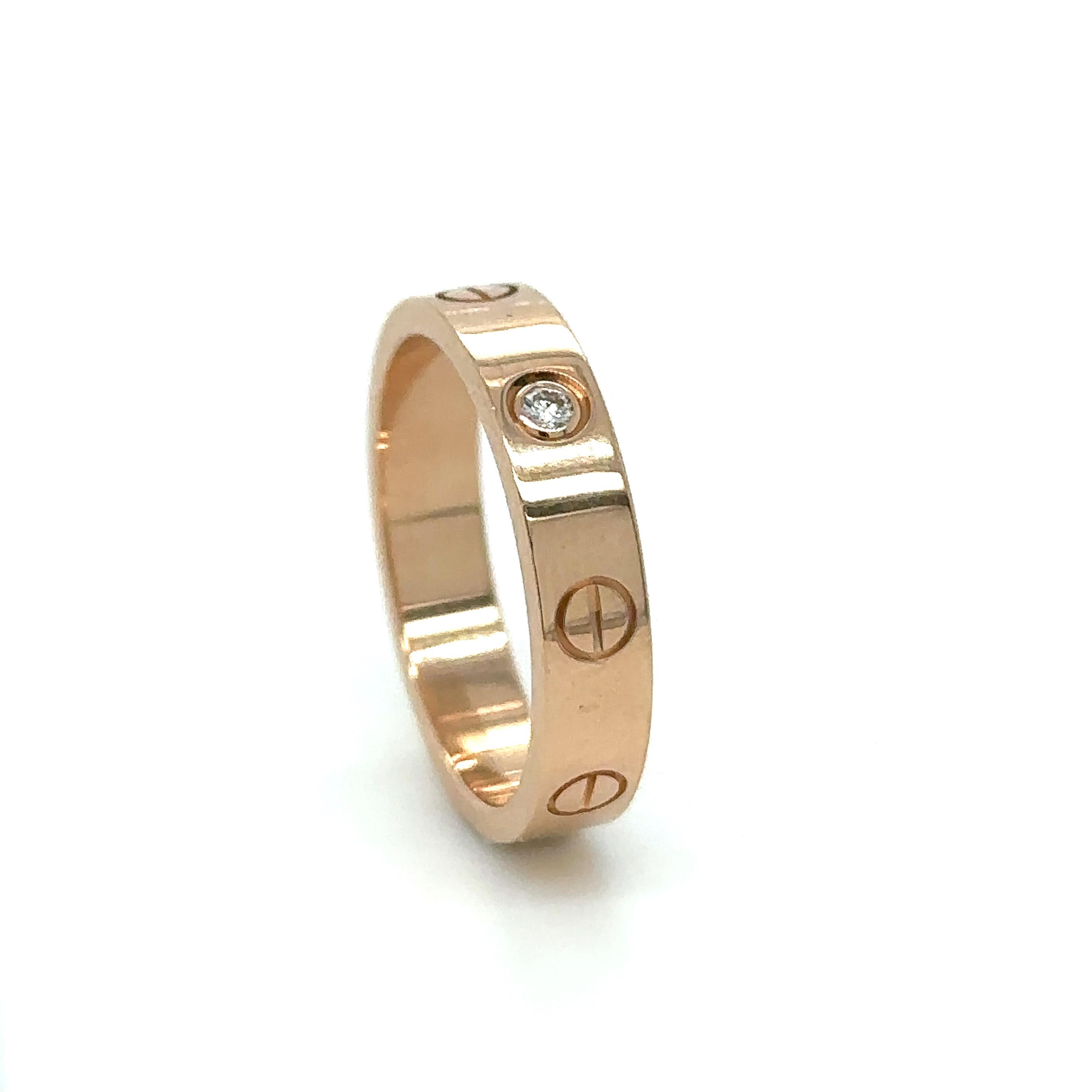 cartier band ring