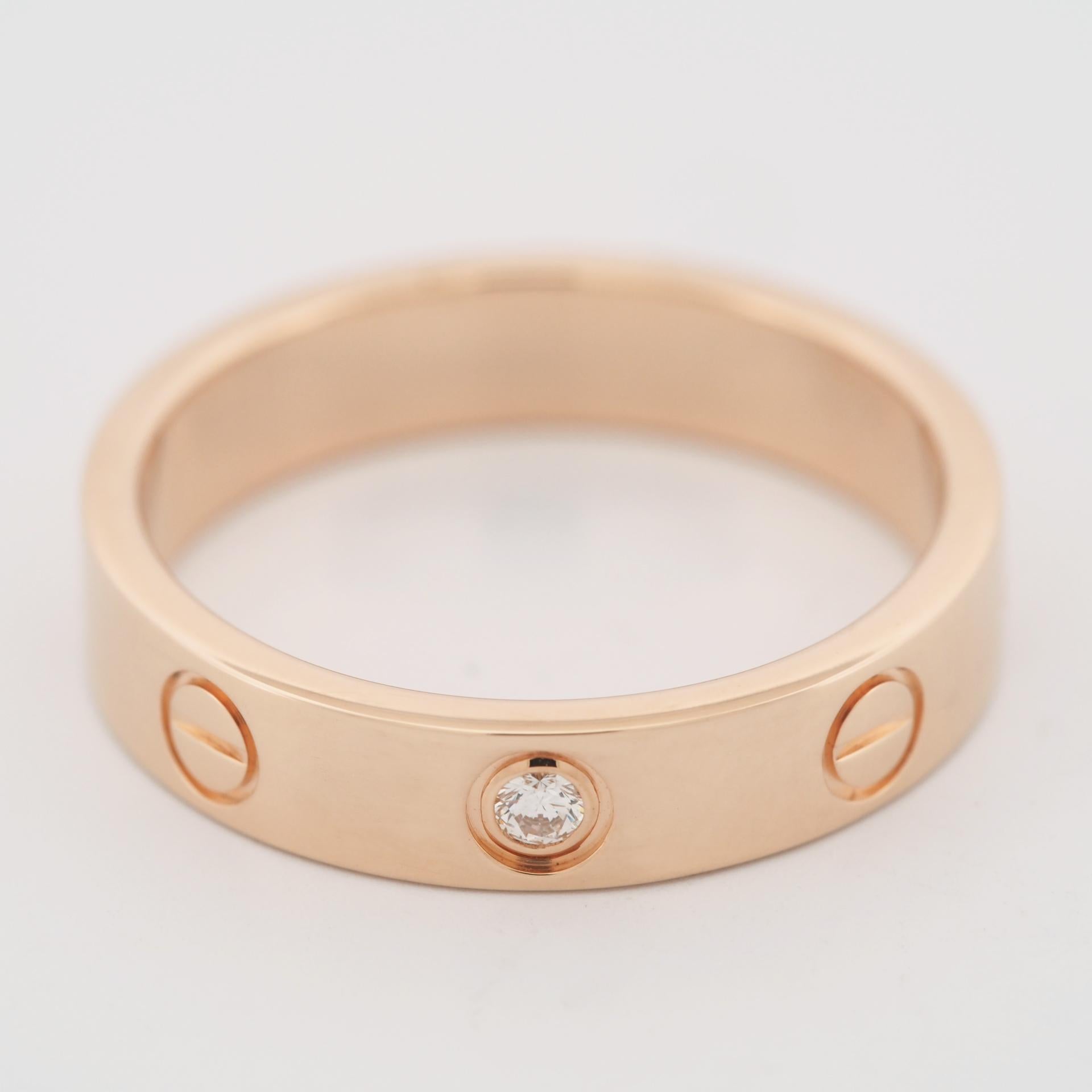 cartier love wedding band with engagement ring