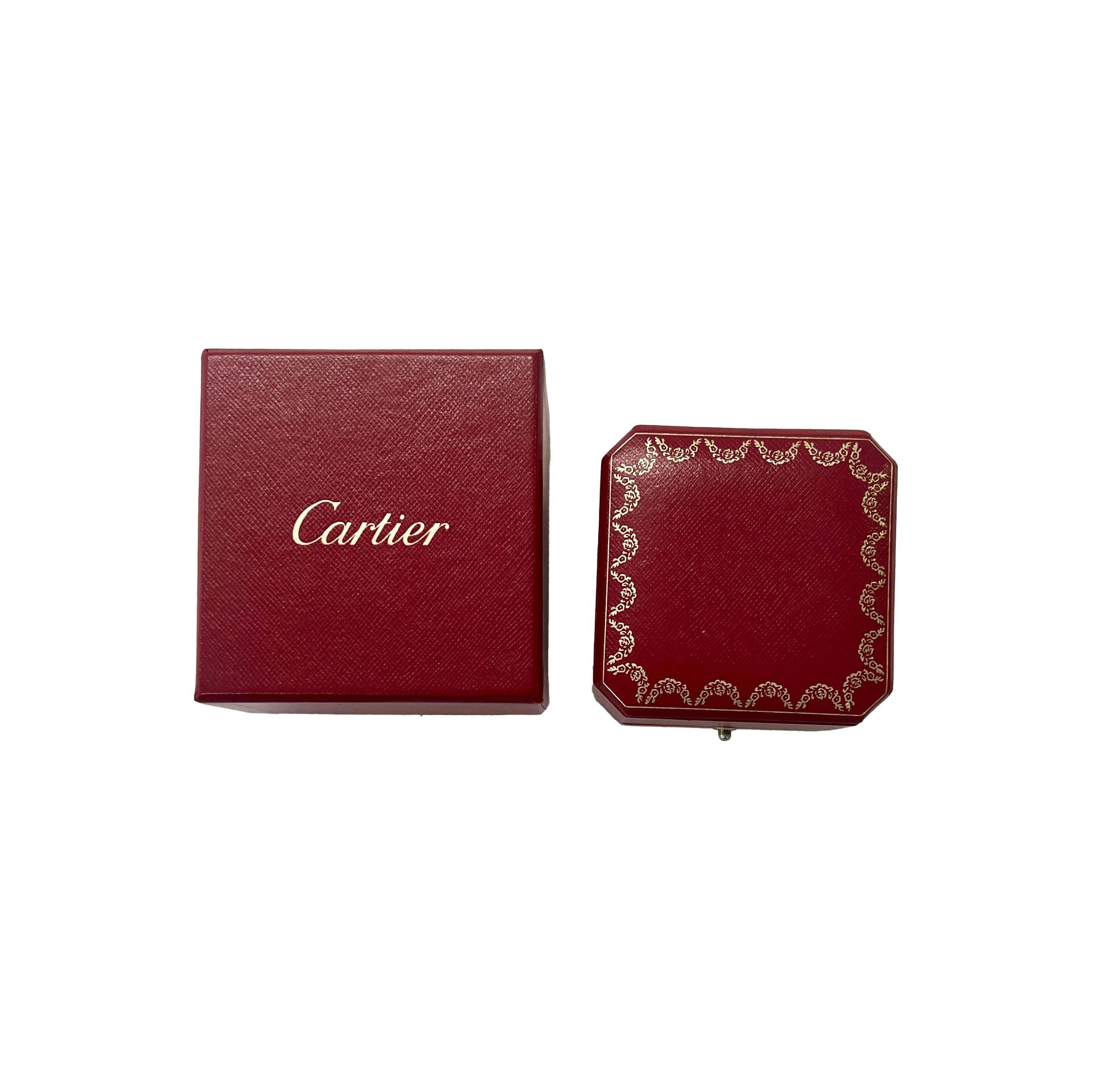 Femenino o masculino Alianza Cartier Amor, Diamantes (Oro Blanco) en venta