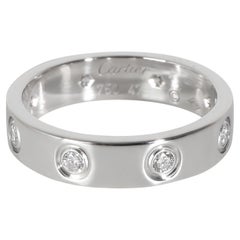 Cartier Love Wedding Band, Diamonds (White Gold)