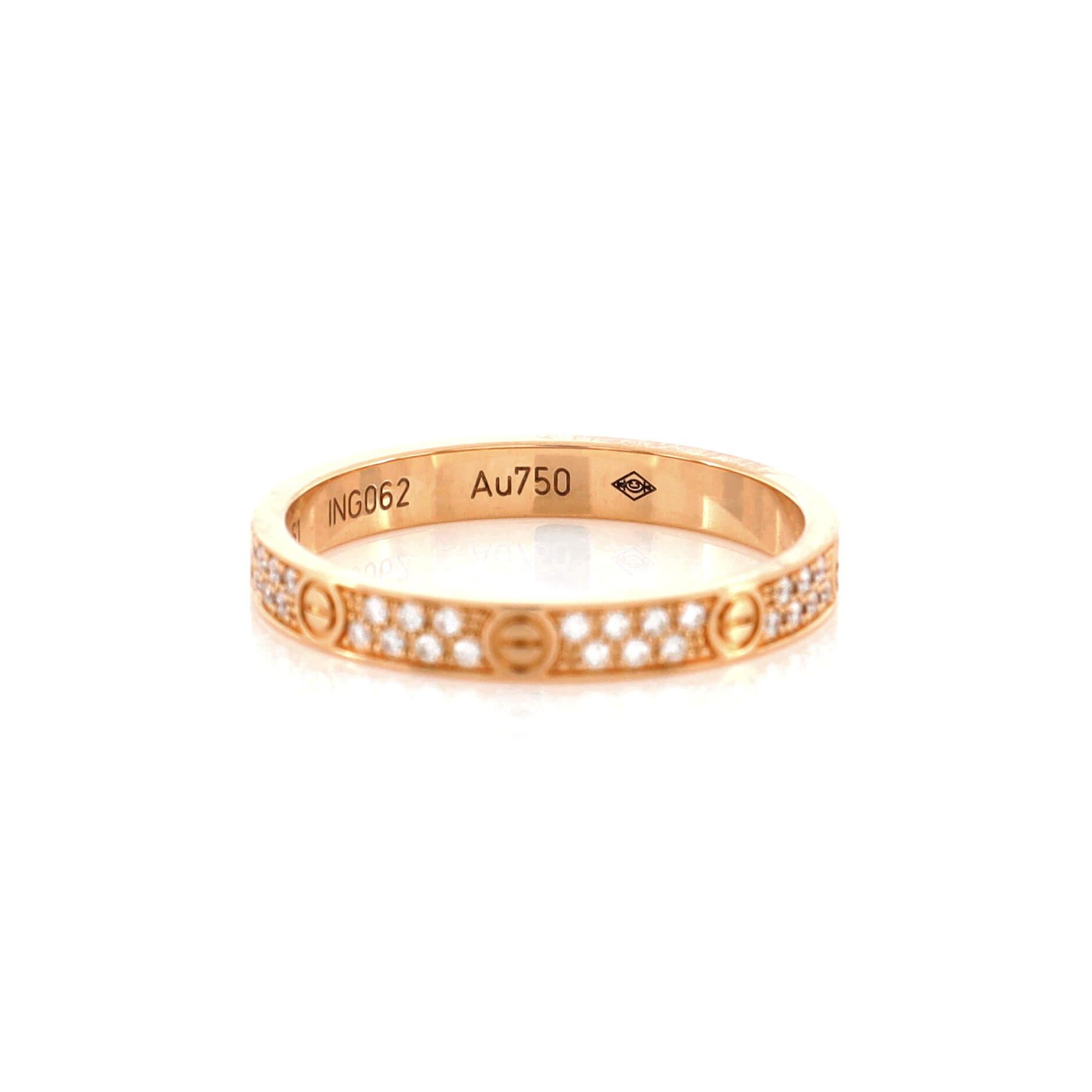 cartier small love ring