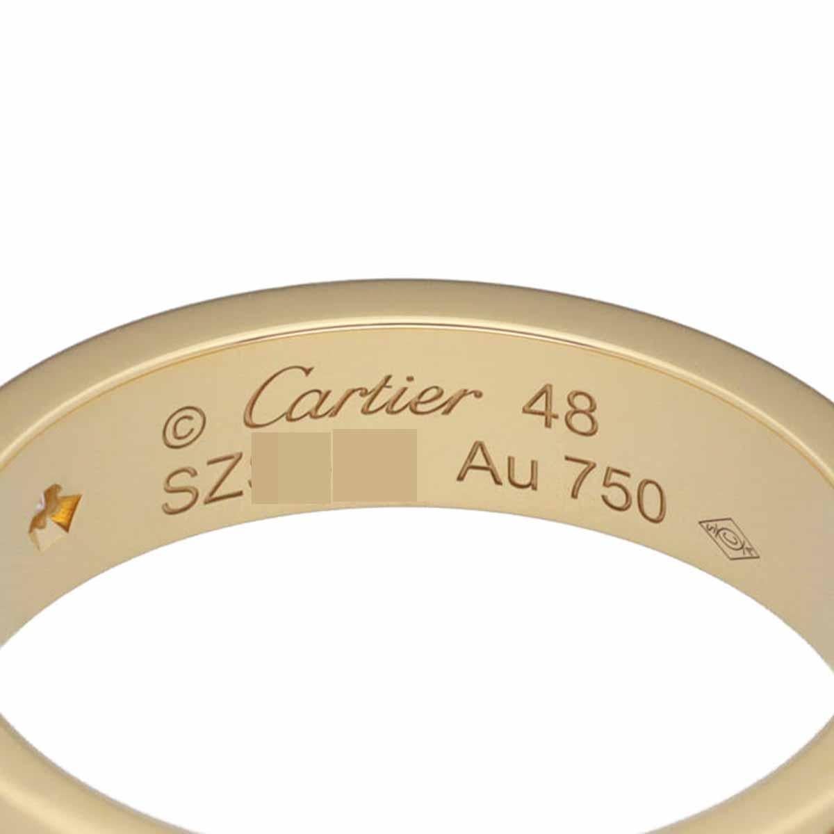 Cartier Alianza Amor Diamante Oro Amarillo 18K B4056100 US 4 1/2 Corte redondo en venta