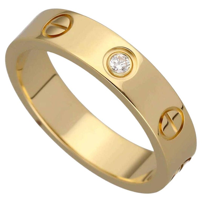 Cartier Ring Gold Price Buy 18K Yellow Gold Cartier LOVE Ring