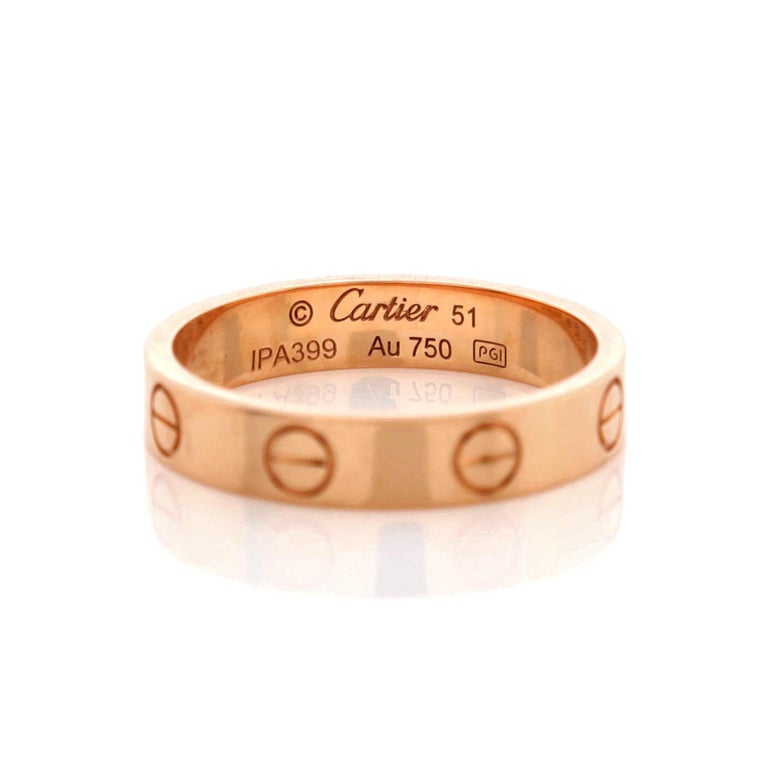 Cartier love wedding band vs ring clearance