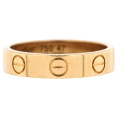 Cartier Love Wedding Band Ring 18K Rose Gold Cartier Love Wedding Band Ring 18K Rose Gold