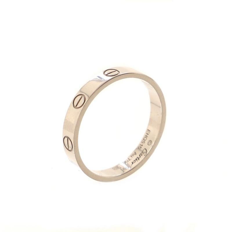 Condition: Great. Minor wear throughout.
Accessories: No Accessories
Measurements: Size: 6 - 52, Width: 3.60 mm
Designer: Cartier
Model: Love Wedding Band Ring 18K White Gold
Exterior Color: White Gold
Item Number: 83700/633