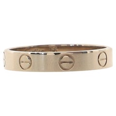 Cartier Love Wedding Band Ring 18K White Gold