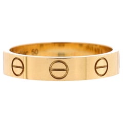 Cartier Love Wedding Band Ring 18k Yellow Gold Cartier Love Wedding Band Ring 18k Yellow Gold