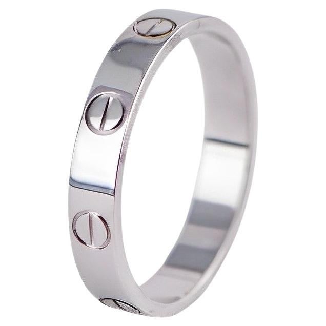Louis Vuitton - Eternity Wedding Band White Gold and Diamonds - Silver - Unisex - Size: 47 - Luxury