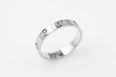 Cartier Love Wedding Band White Gold