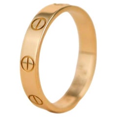 Cartier Love Wedding Ring Yellow Gold Size 53